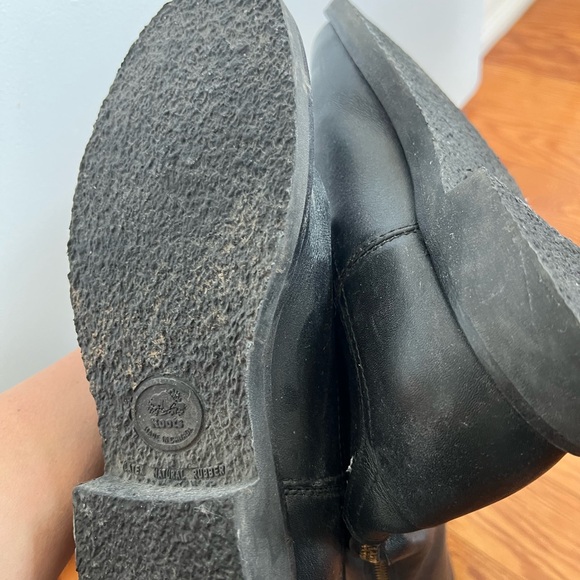🇨🇦Roots Leather Boots- Back Zip- RARE - Picture 5 of 14